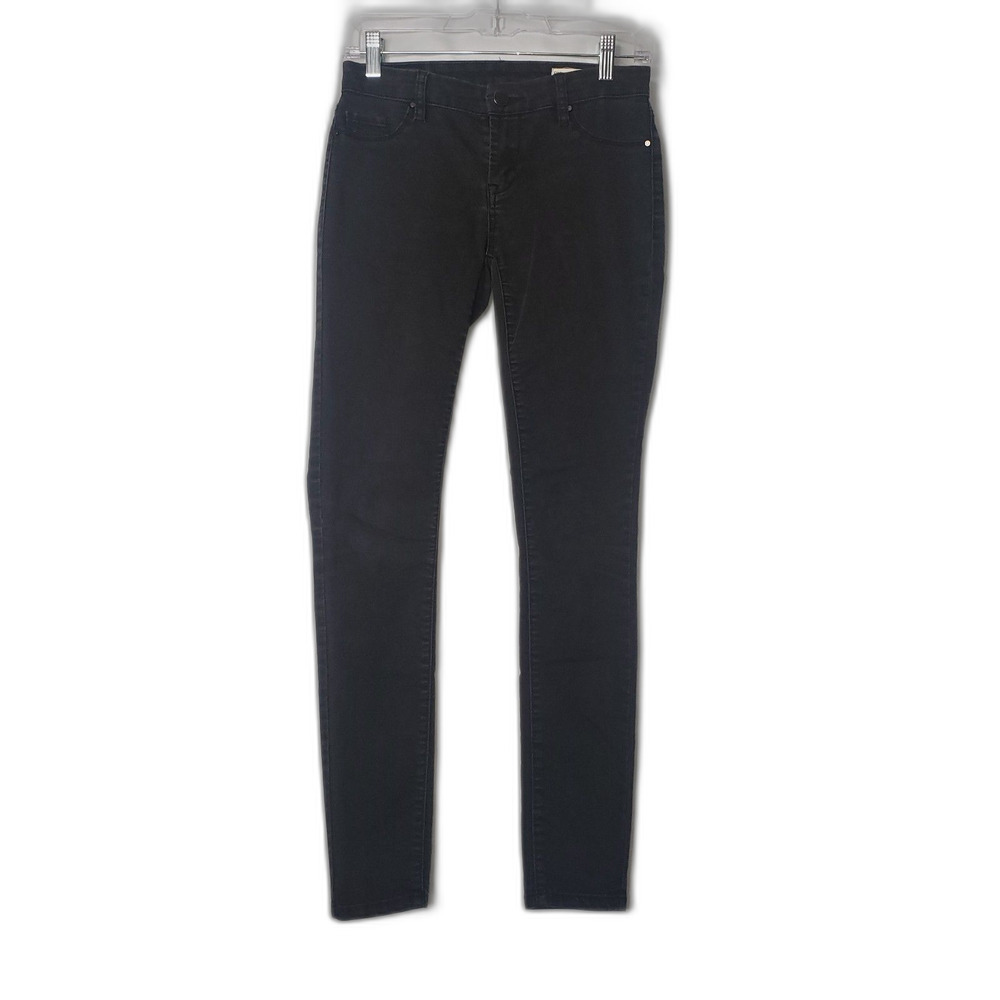BLANK NYC Spray-On Black Skinny Stretch Jeans Womens Size 26
